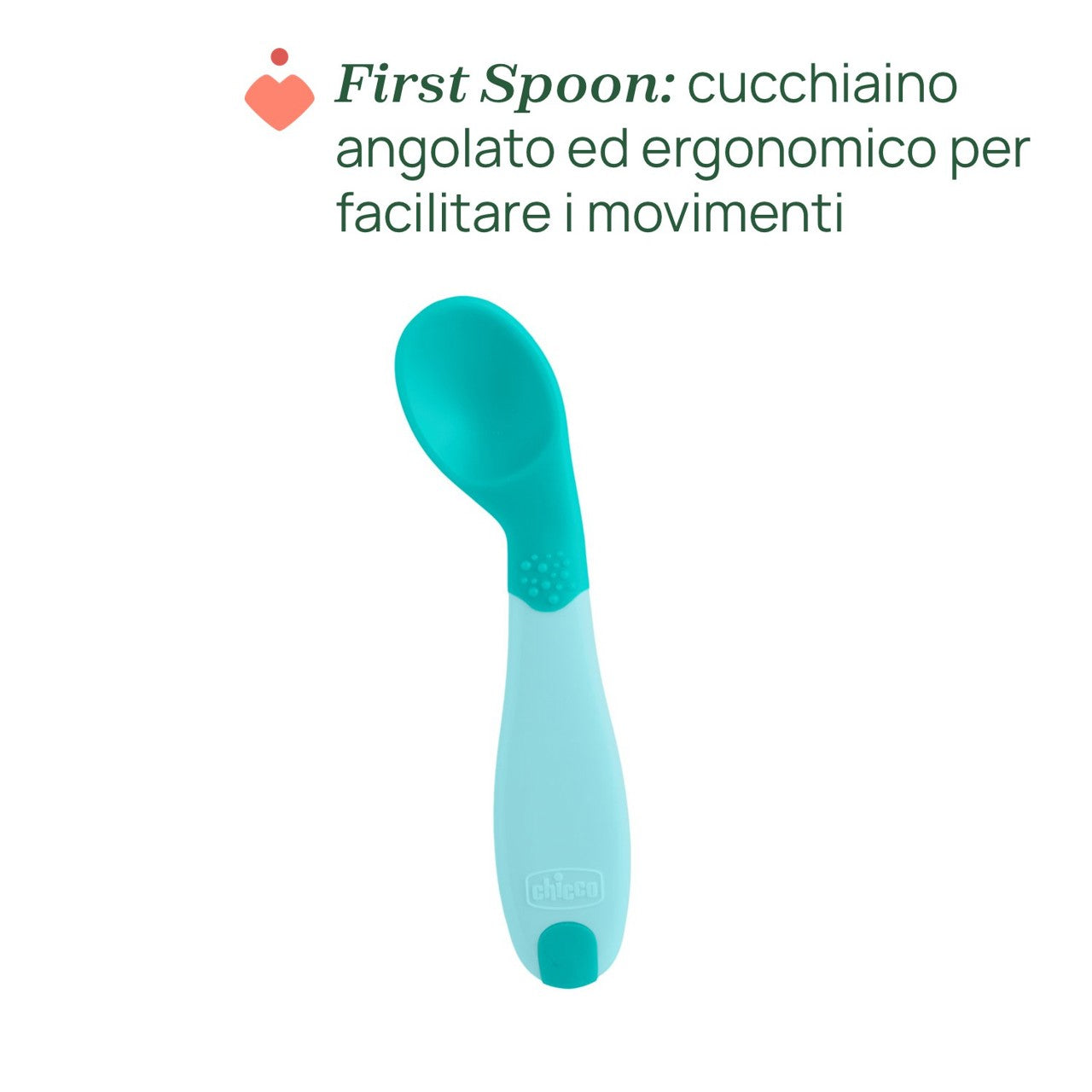 Chicco Set Prima Pappa 6+ Mesi, Azzurro