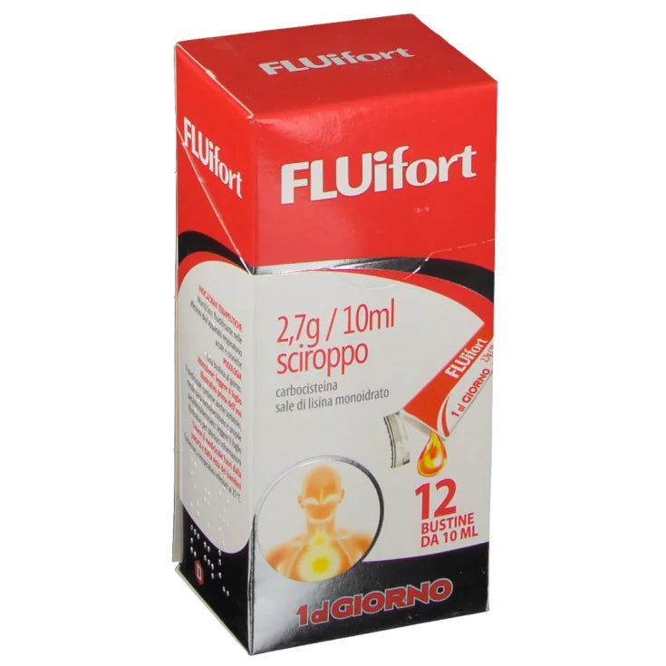 fluifort sciroppo monodose 12 bustine