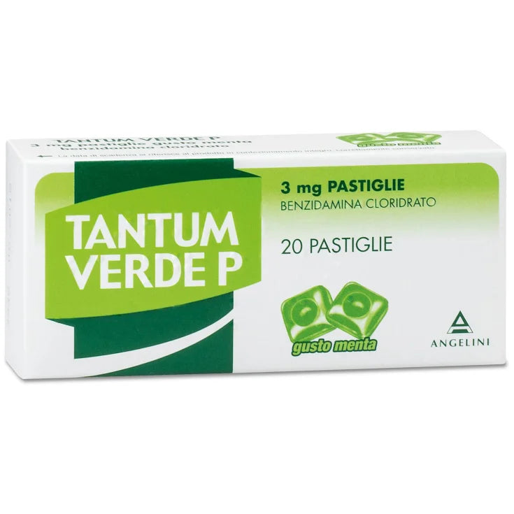 tantum verde p 3mg 20 pastiglie gusto menta