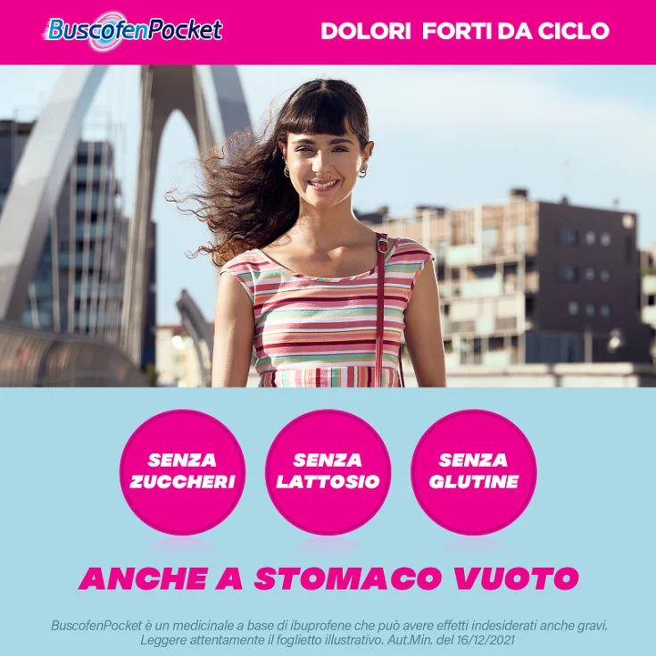 Buscofenpocket 400mg 10 Bustine Orosolubili