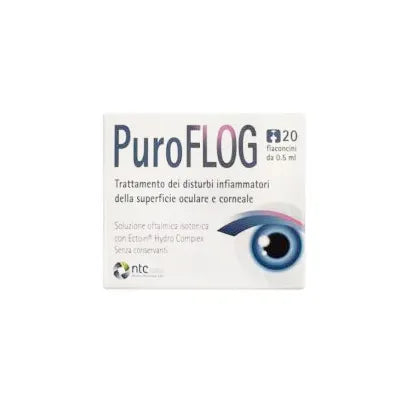 PuroFLOG Soluzione Oftalmica Isotonica 0,5ml 20 Flaconcini