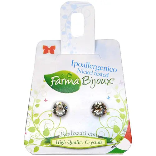 Orecchino Xirius 6,2mm Crystal