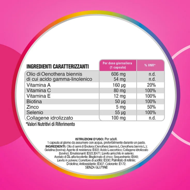 Multicentrum Bellezza & Collagene formula completa per pelle, capelli, unghie, 30 capsule
