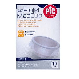 Air Project Medcup Sfere Portamedicinale PIC 10 Pezzi