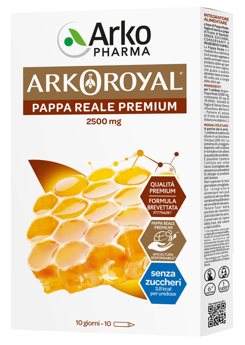 Arkoroyal Pappa Reale 2500mg Senza Zuccheri