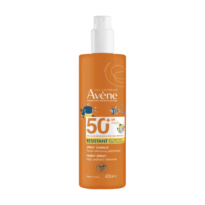 Avene Spray Solare SPF50+, Per Tutta La Famiglia, 400ml