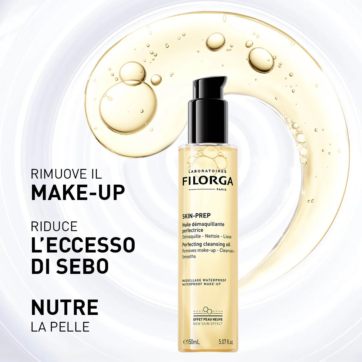 Filorga Skin Prep Olio Struccante Viso Nutriente 150ml