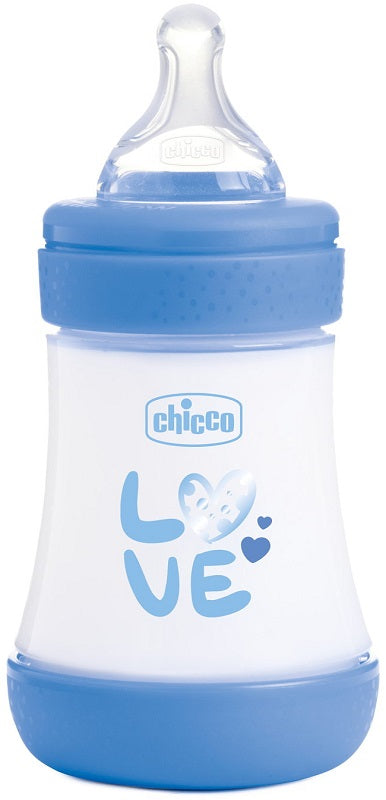 Chicco Biberon Perfect 5 150ml Flusso Lento Boy