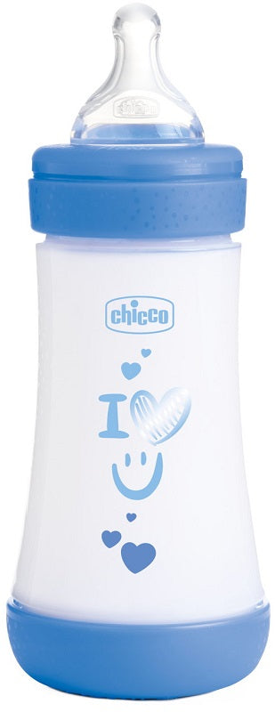 Chicco Biberon Perfect 5 240ml Flusso Medio Boy