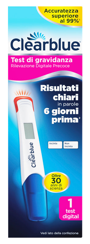 Clearblue Test Di Gravidanza Rilevazione Precoce