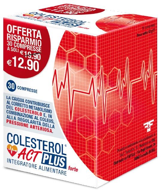 Colesterol Act Plus Forte 30 Compresse