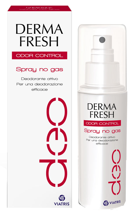 Dermafresh Odor Control Spray No Gas, Deodorante Attivo 100ml