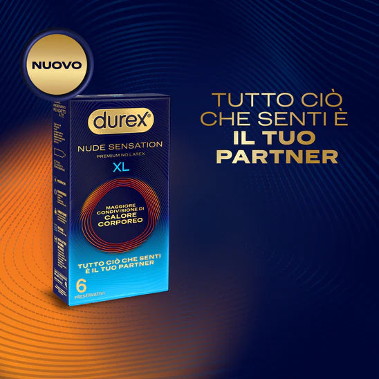 Durex Nude Sensation XL 6pz
