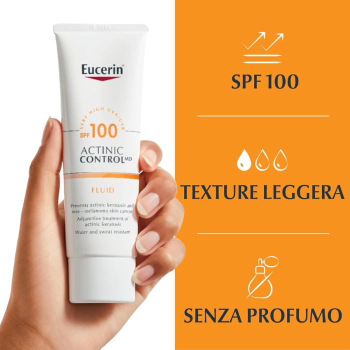 Eucerin Actinic Control MD Fluid Protezione Solare SPF 100 80ml