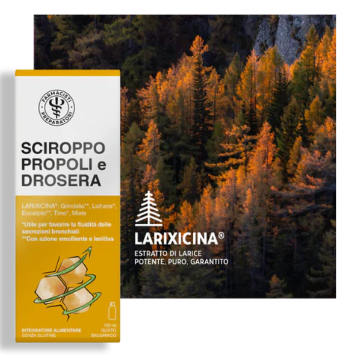 Sciroppo Propoli e Drosera Farmacisti Preparatori 150ml