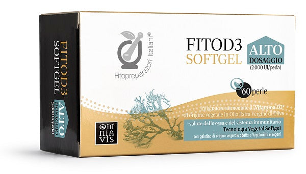 Fitopreparatori Italiani FitoD3 SoftGel Alto Dosaggio 60 Perle