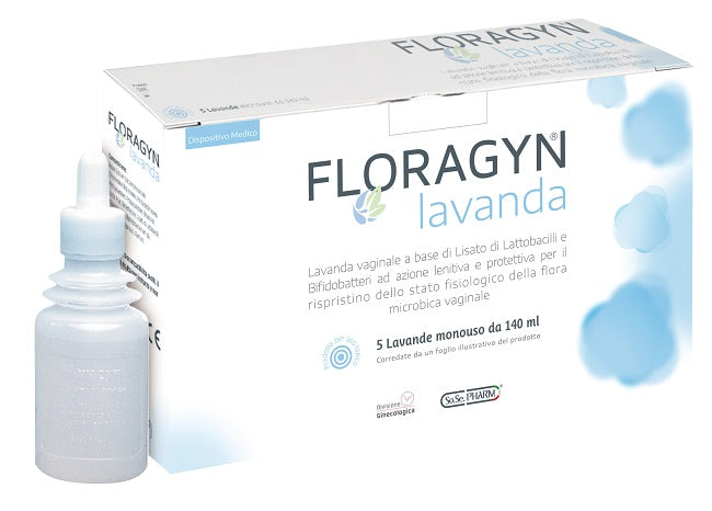 Floragyn Lavanda Vaginale 5 Flaconi da 140ml