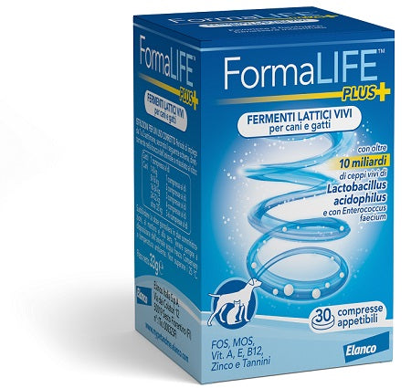 Formalife Plus Fermenti Lattici Per Cani e Gatti 30 Compresse
