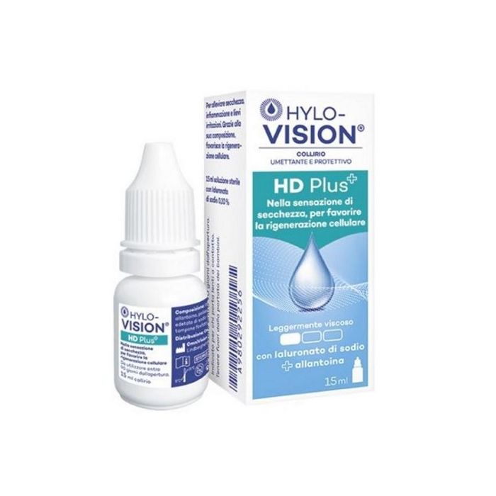 Hylovision Hd Plus Collirio 15ml
