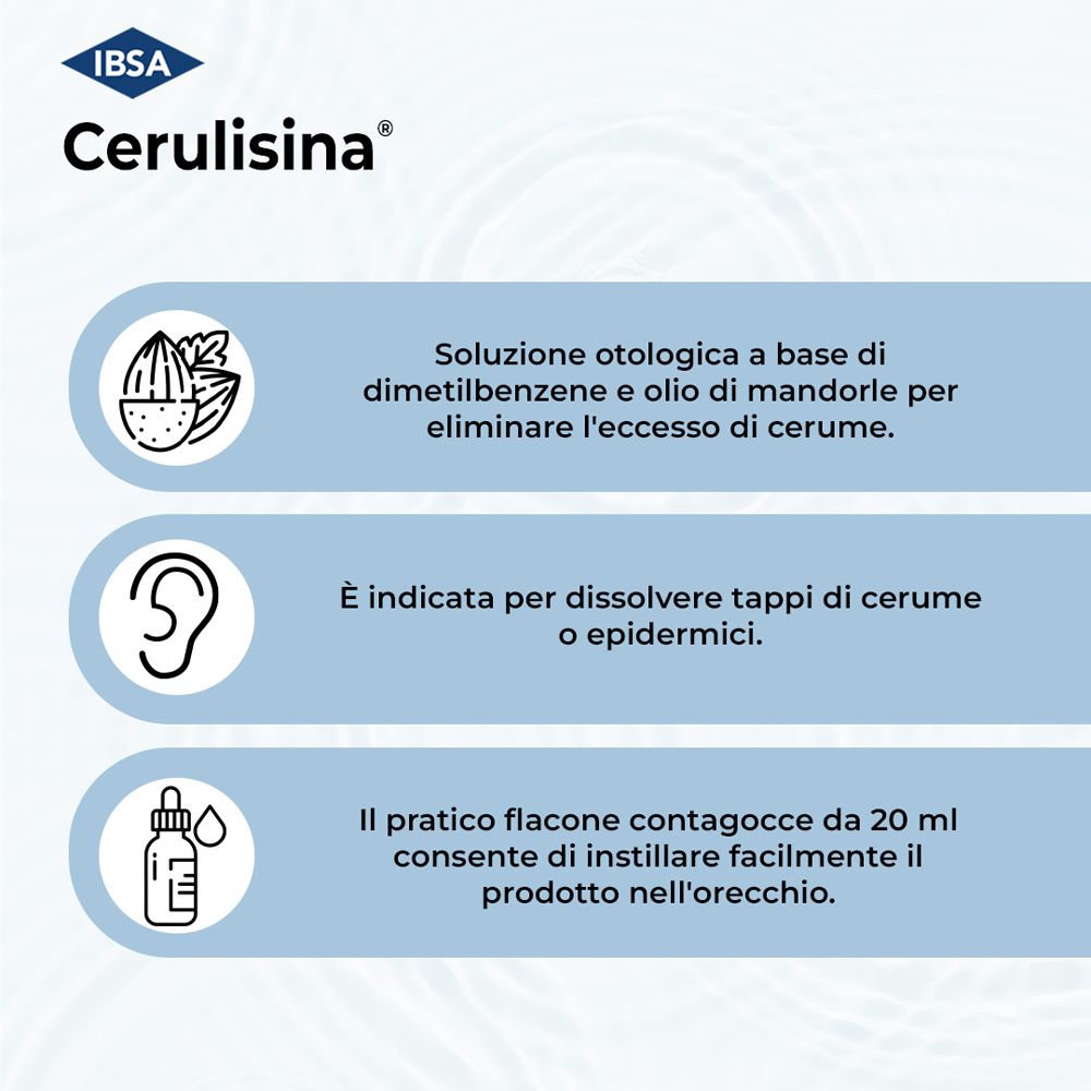 Cerulisina Gocce auricolari 20ml