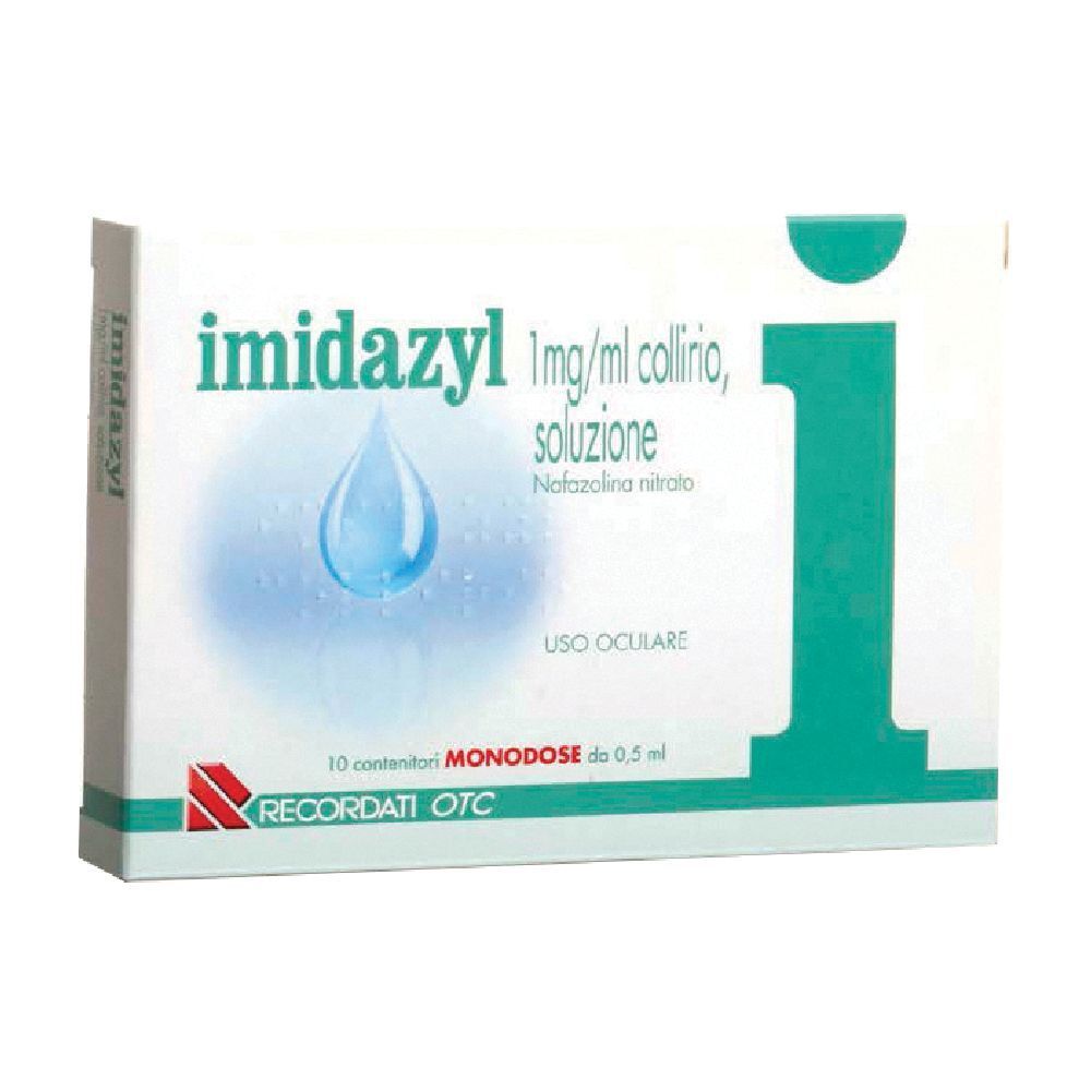 Imidazyl 1 mg/ml Collirio Soluzione, 10 Flaconi Monodose da 0,5ml