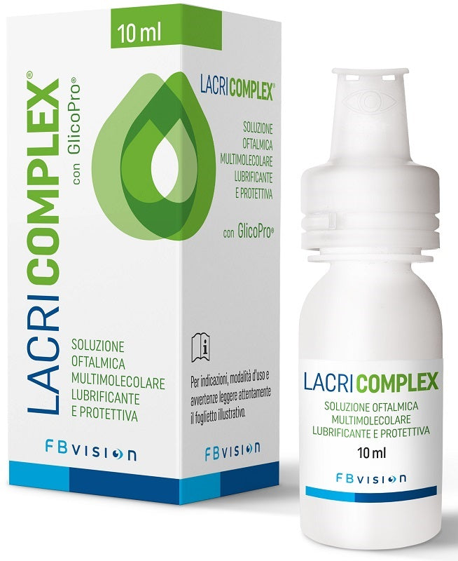 Lacricomplex Soluzione Oftalmica, Lubrificante e Protettiva, 10ml