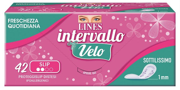 Lines Intervallo Velo Slip 42 Pezzi