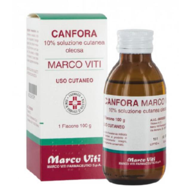 Marco Viti Canfora 10% Soluzione Cutanea Oleosa 100g