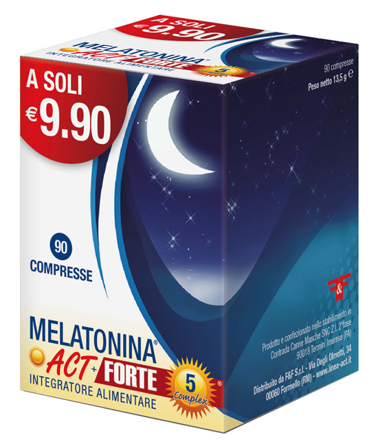 Melatonina Act+ Forte 5 Complex 90 Compresse