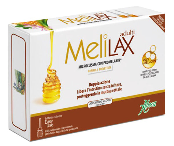 Melilax Adulti 6 Microclismi Aboca