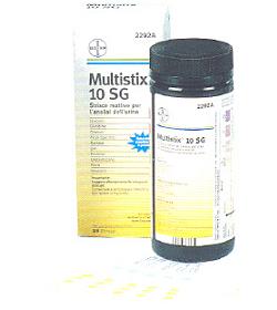 Multistix 10 SG Strisce Reattive 25 Pezzi
