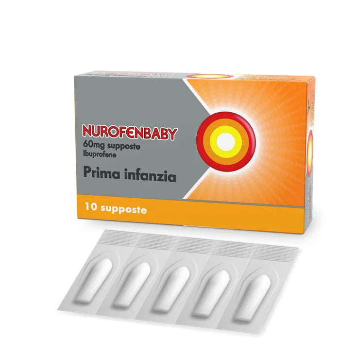 NurofenBaby 60mg Supposte Prima Infanzia 10 Supposte