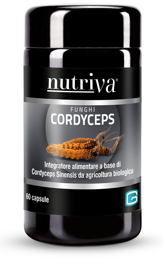 Nutriva Funghi Cordyceps 60 Capsule Vegano