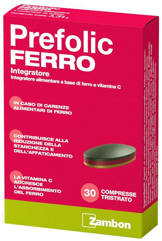 Prefolic Ferro 30 Compresse zampon