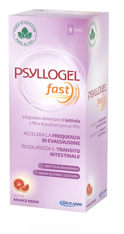 Psyllogel Fast Arancia Rossa 10 Stick