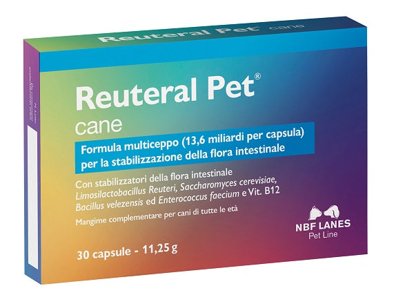 Reuteral Pet Cane Probiotici 30 Capsule