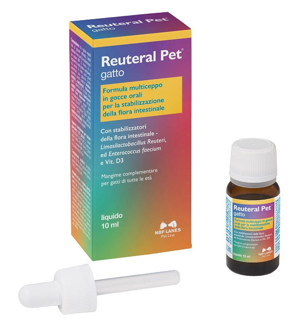 Reuteral Pet Gatto Gocce 10ml