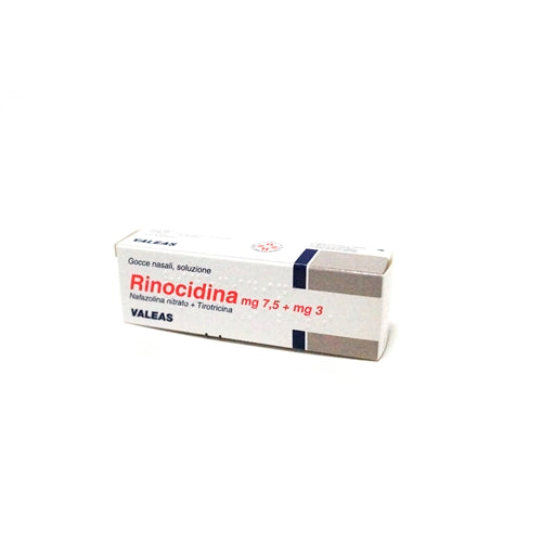 Rinocidina Gocce Nasali 15ml 7,5mg+3mg