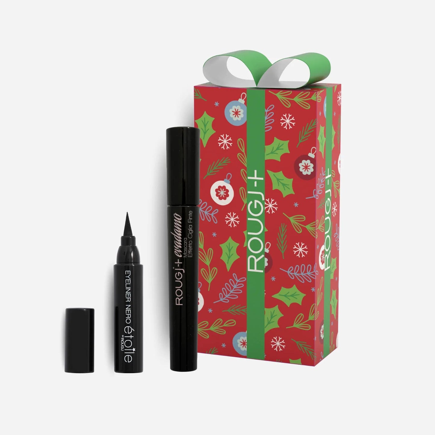 Rougj Cofanetto di Natale 02 Sguardo Intenso Eyeliner Nero + Maschera Evadamo