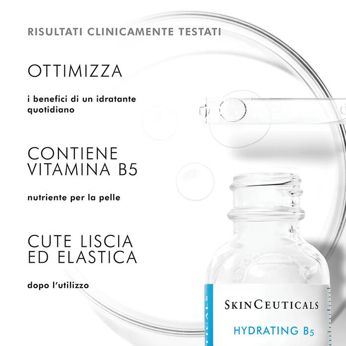 Skinceuticals Hydrating B5 30ml, Siero Viso con Acido Ialuronico e Vitamina B5