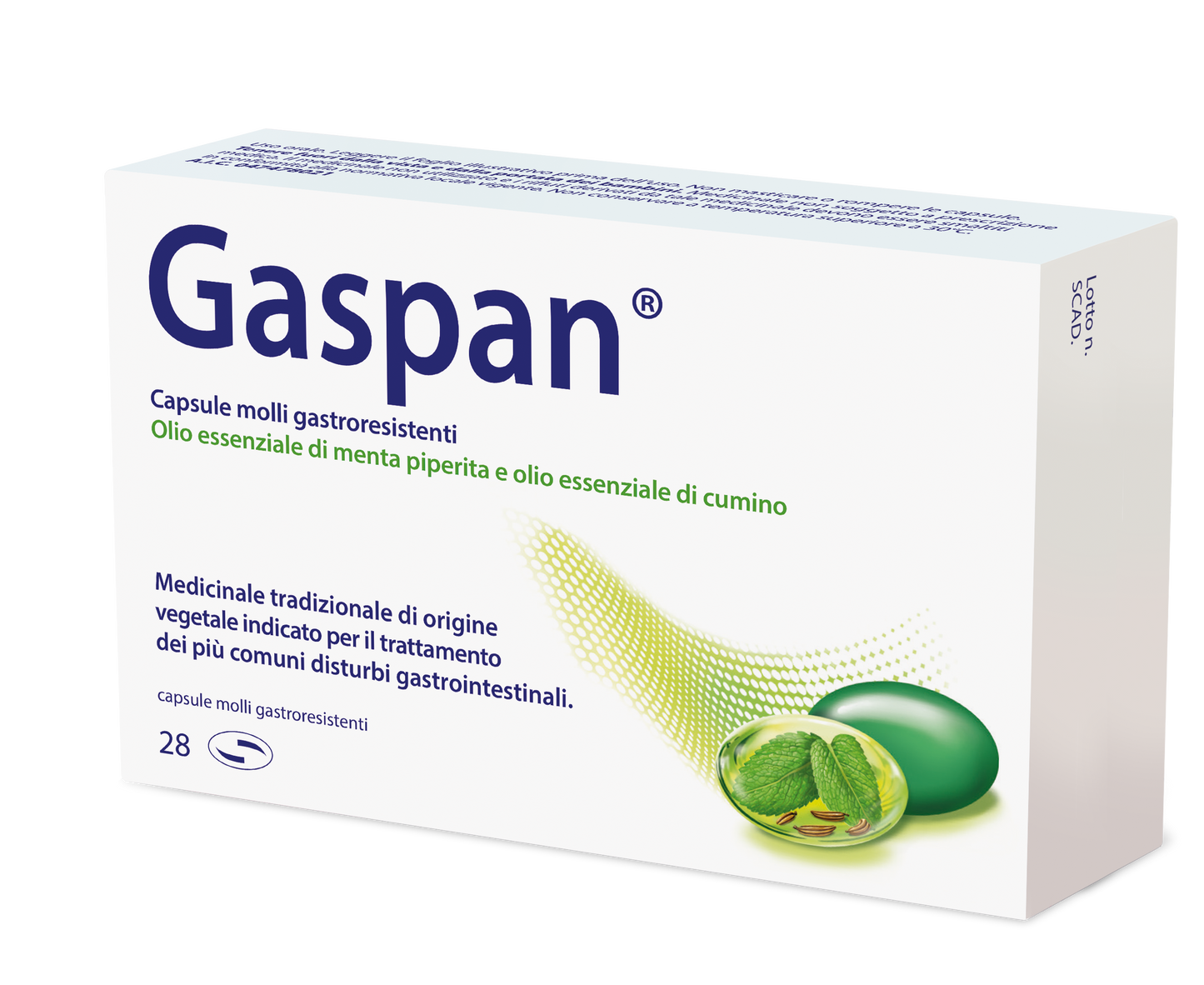 Schwabe Gaspan 28 Capsule Molli Gastroresistenti