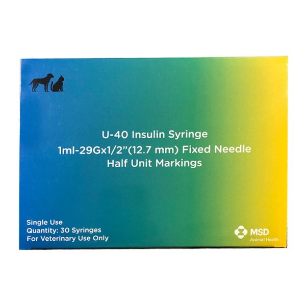 Siringa Insulina Veterinaria 40ui/ml 30pz