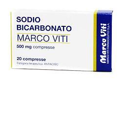 Sodio Bicarbonato Marco viti 20 Compresse 500mg