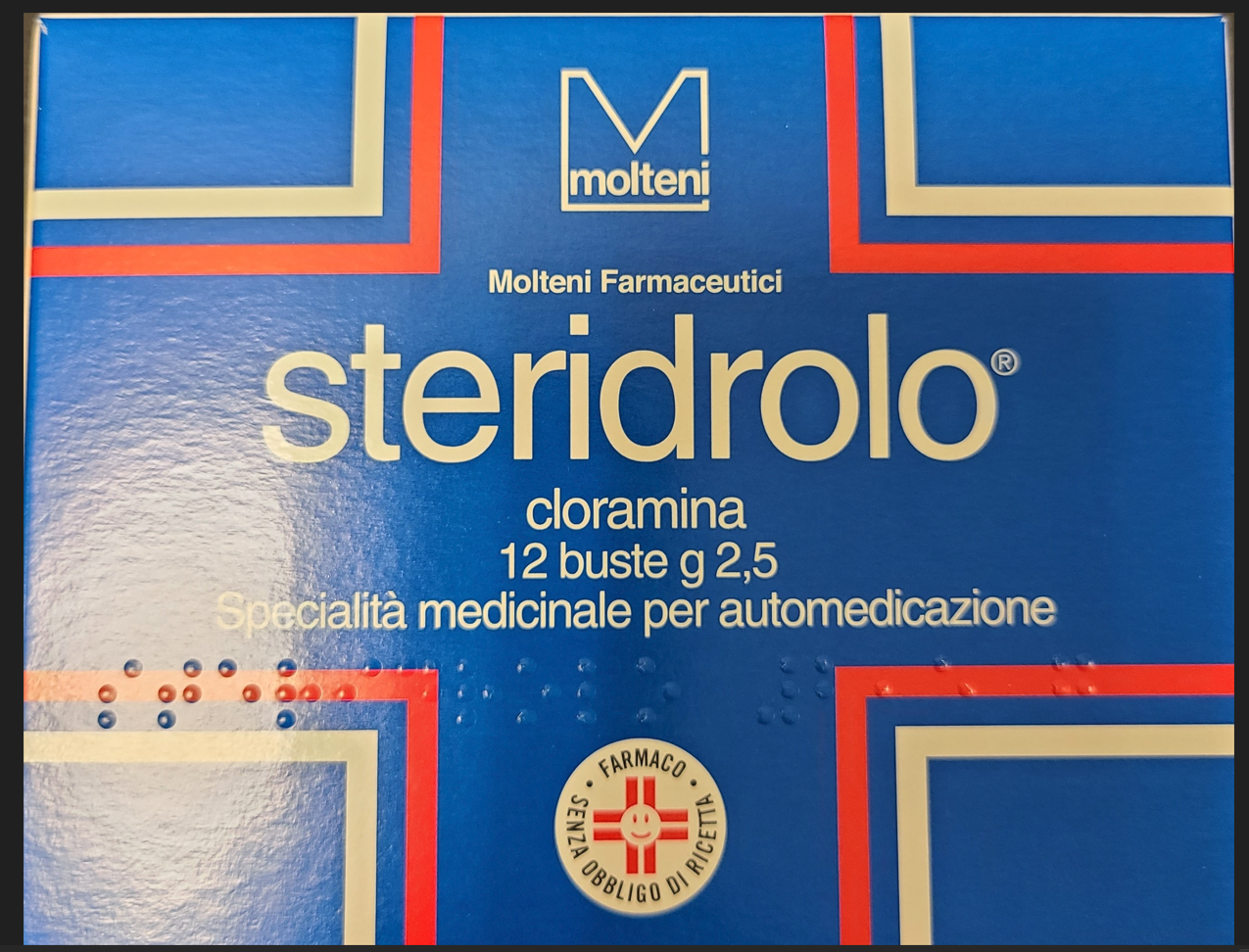 Steridrolo polvere 12 buste da 2,5g
