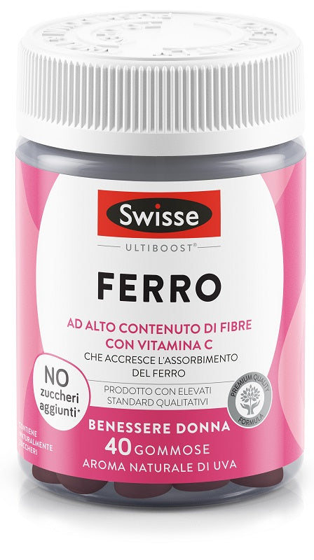 Swisse Ferro Integratore 40 Gommose