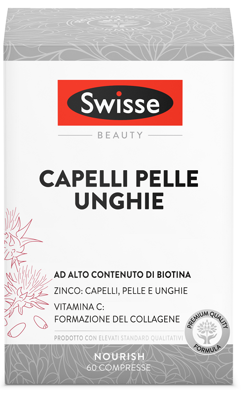 Swisse Integratore per Capelli Pelle Unghie 60 Compresse