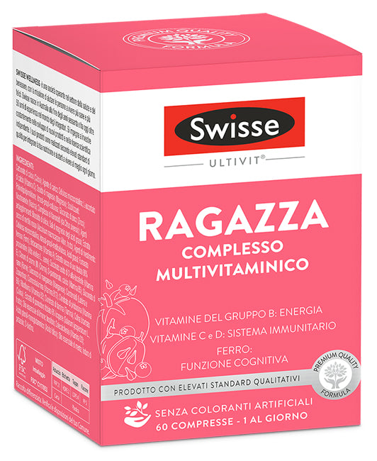 Swisse Multivitaminico Ragazza 60 Compresse