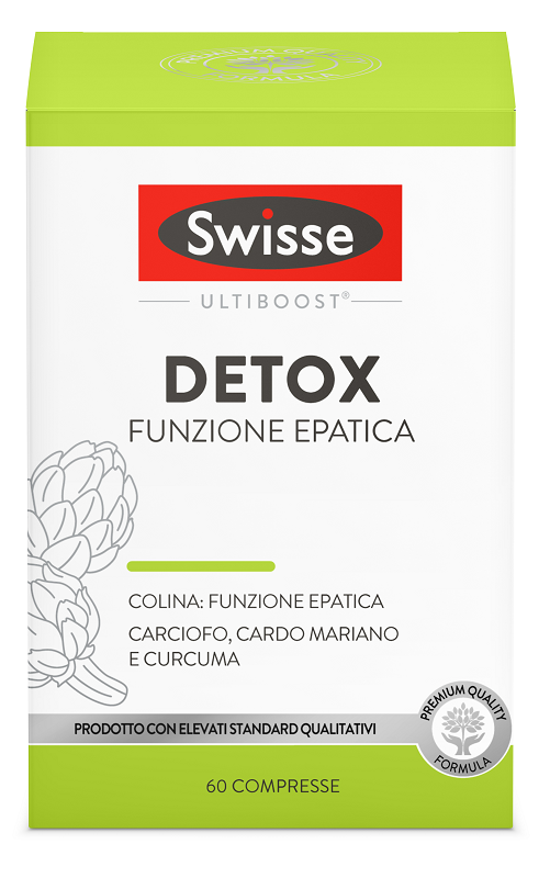 Swisse Ultiboost Detox Funzione Epatica 60 Compresse