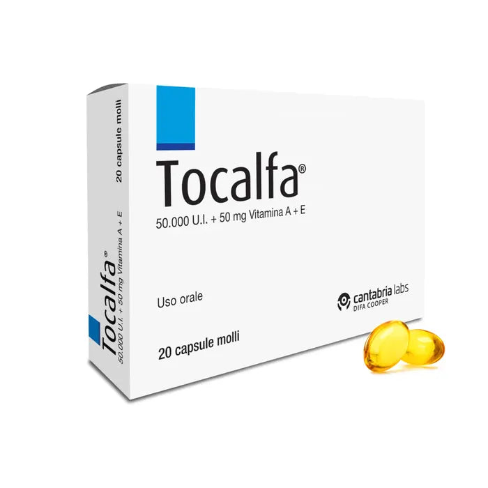 Tocalfa 20 Capsule Molli 50000UI+50