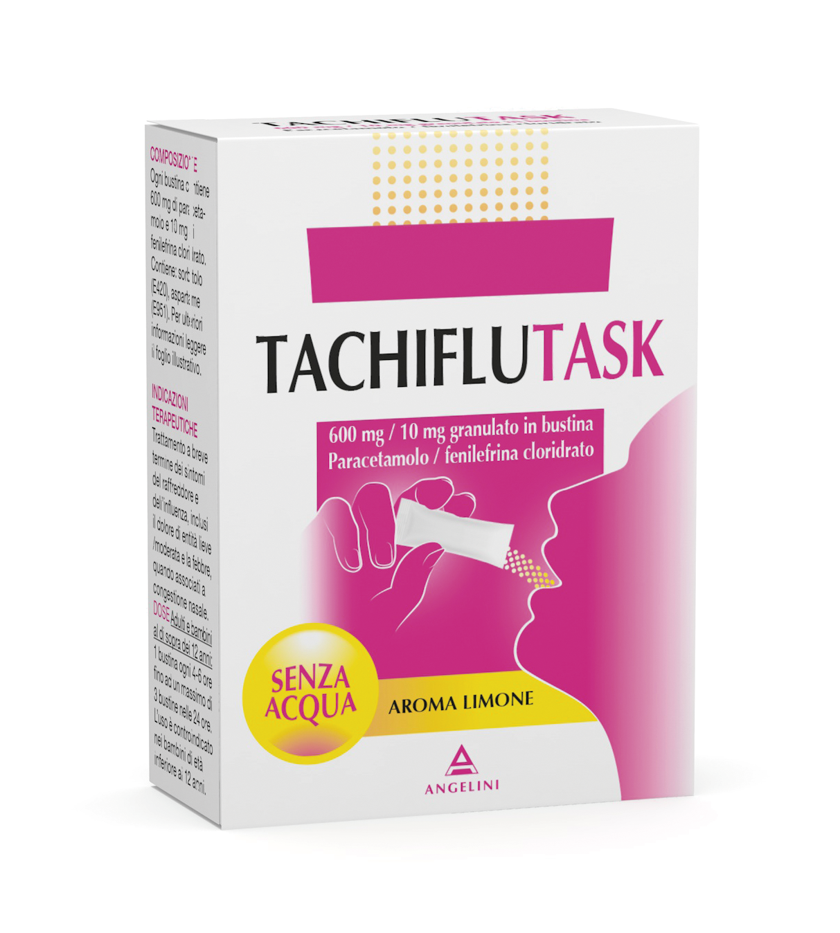 Tachiflutask 600Mg+10Mg 10 Bustine
